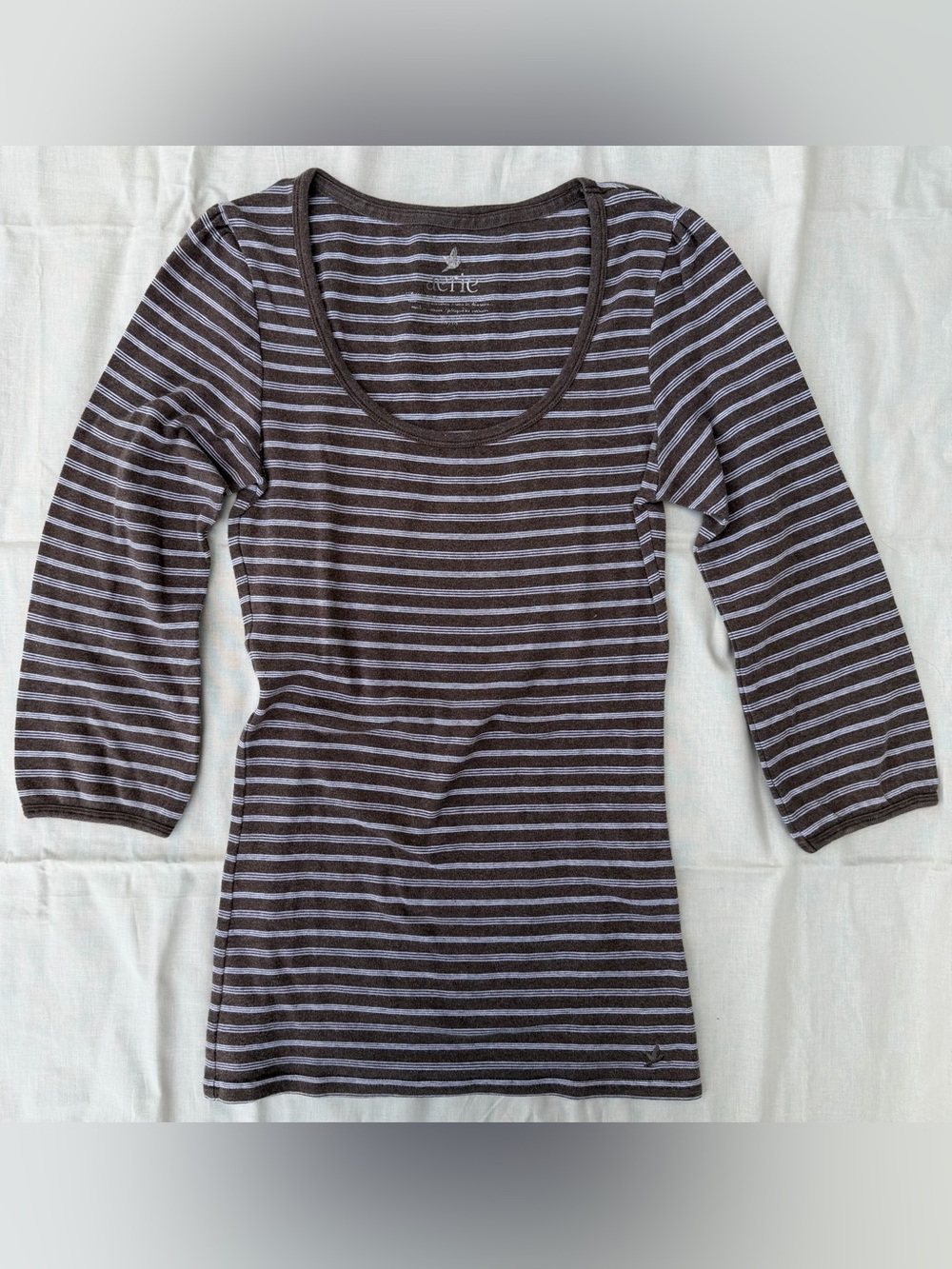 2000s Vintage Aerie Striped Long Sleeve Top
